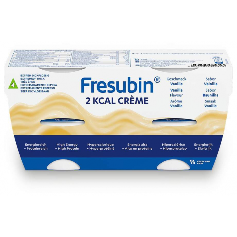 Fresubin 2 Kcal Creme Vanille im Becher 4 x 125 g