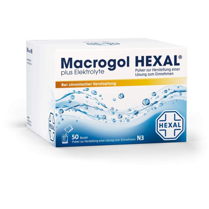 Macrogol Hexal Plus Elektrolyte 50 Beutel