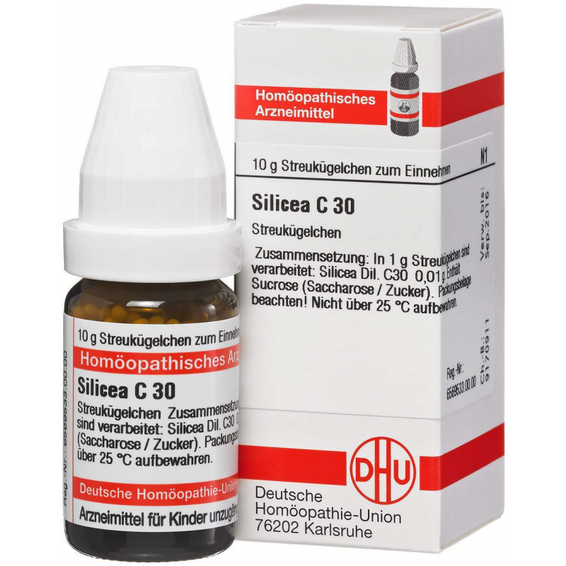 Silicea C30 Dhu 10 G Globuli