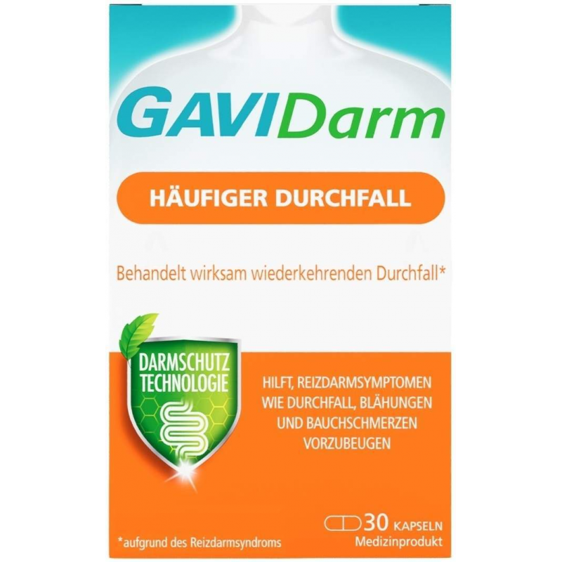 GaviDarm Häufiger Durchfall 30 Kapseln