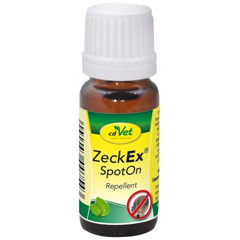 Zeckex Spoton Repellent Für Hunde & Katzen 10 ml Öl