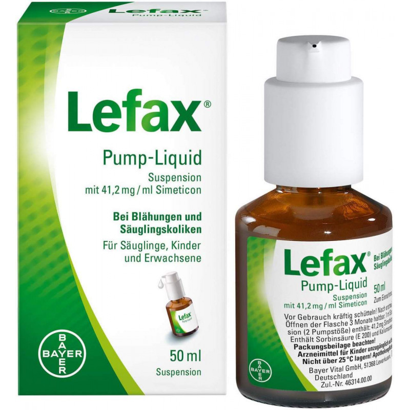Lefax Pump Liquid 50 ml Pumplösung