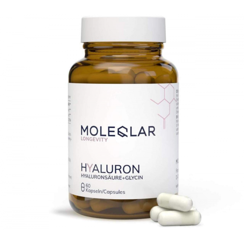 MoleQlar Longevity Hyaluron 60 Kapseln