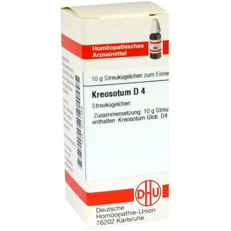 Dhu Kreosotum D4 Globuli