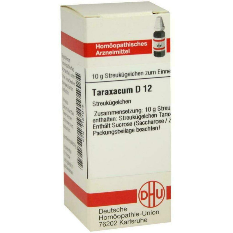 Dhu Taraxacum D12 10 G Globuli
