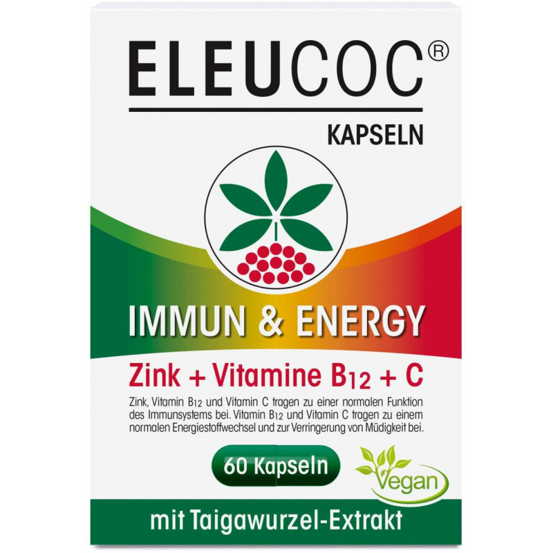 Eleucoc Immun & Energy Kapseln 60 Stück
