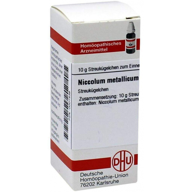 Dhu Niccolum Metallicum D12 Globuli