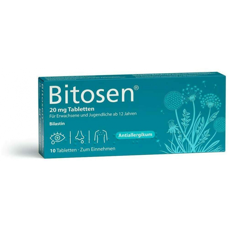 Bitosen 20 mg 10 Tabletten