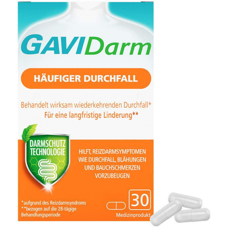 GaviDarm Häufiger Durchfall 30 Kapseln