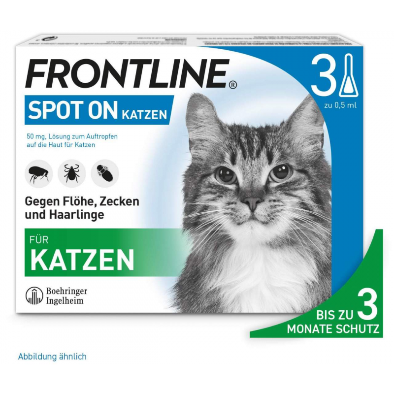 Frontline Spot on Katze 3 Pipetten