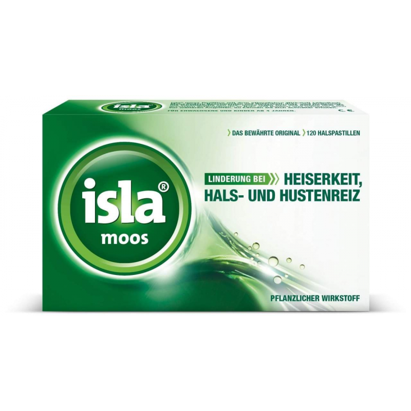 isla moos 120 Pastillen
