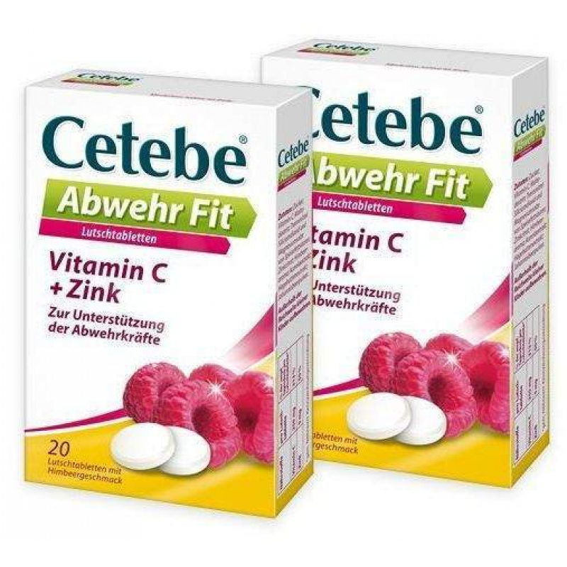 Cetebe Abwehr Fit 2 x 20 Lutschtabletten