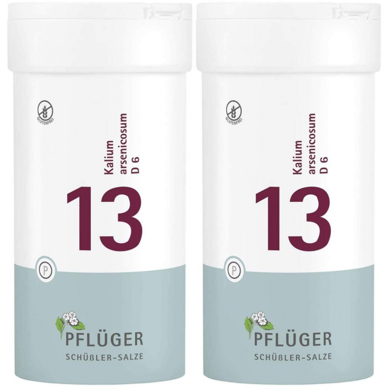 Biochemie Pflüger 13 Kalium arsenicum D6 2 x 400 Tabletten