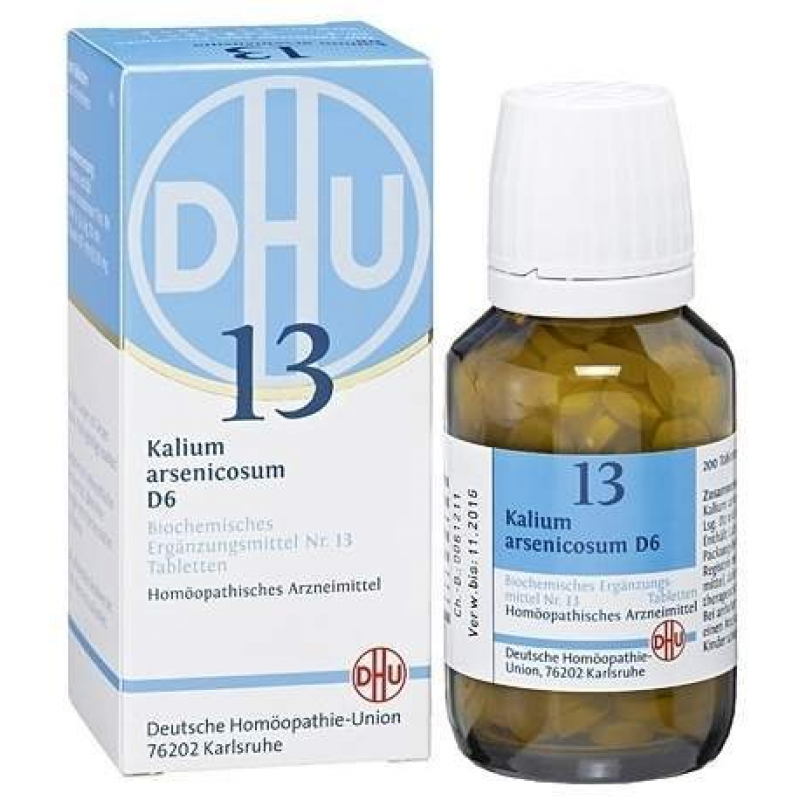 Biochemie DHU 13 Kalium arsenicosum D6 80 Tabletten