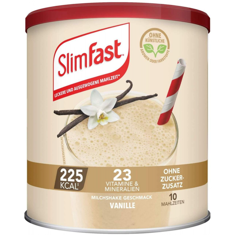 Slim Fast Pulver Vanille 365 g