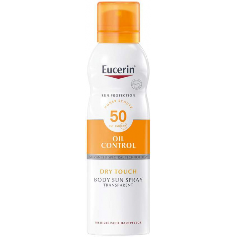 Eucerin Sun Oil Control Dry Touch LSF 50 200 ml Spray