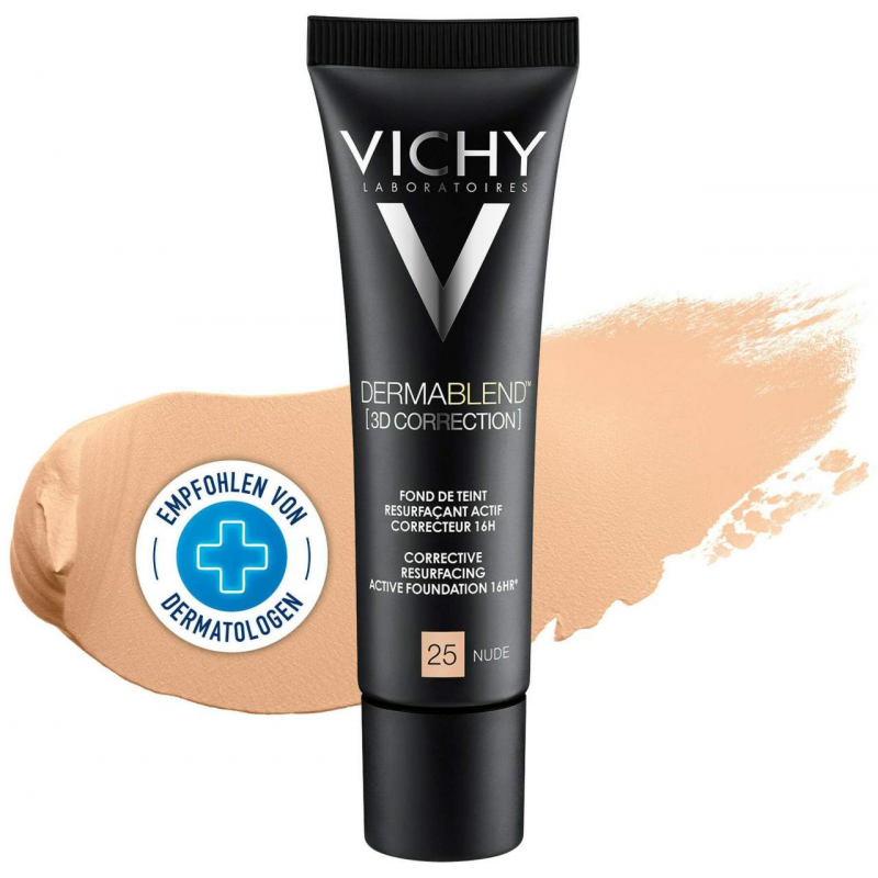 Vichy Dermablend 3d Make-Up 25 Nude 30 ml Creme