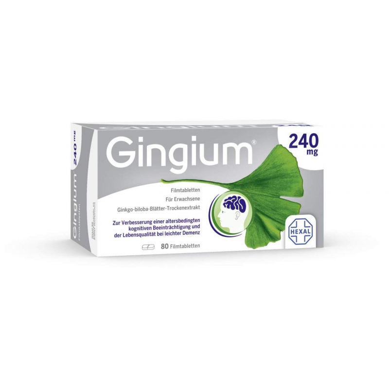 Gingium 240 mg 80 Filmtabletten