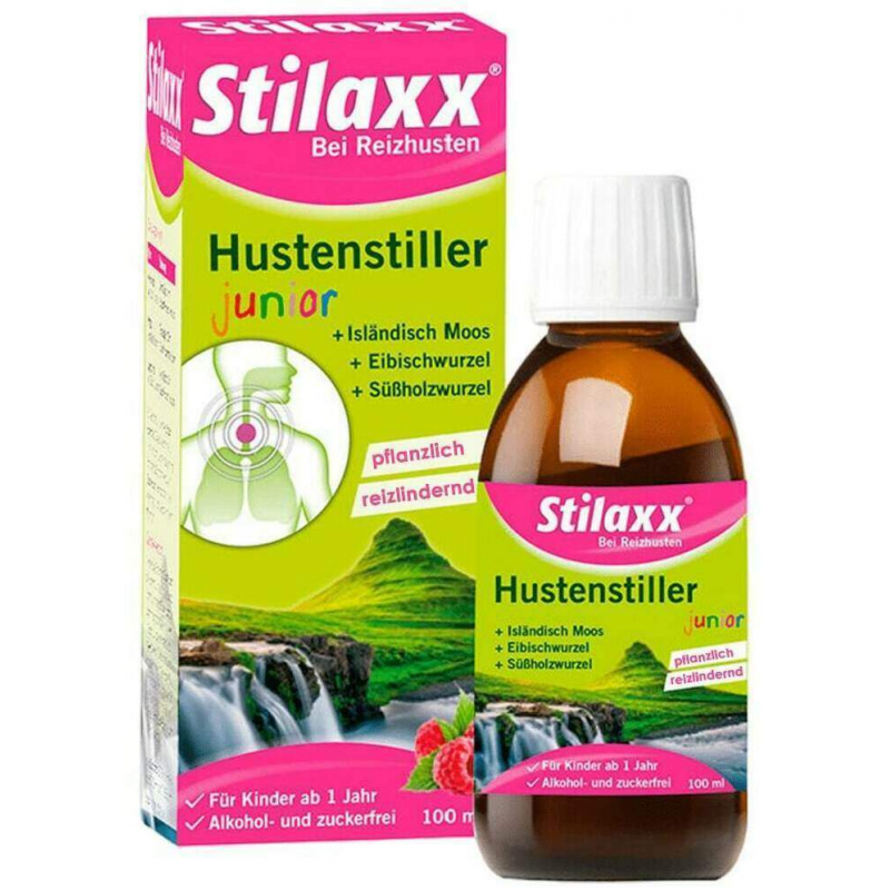 Stilaxx Hustenstiller Isländisch Moos Junior 100 ml Sirup