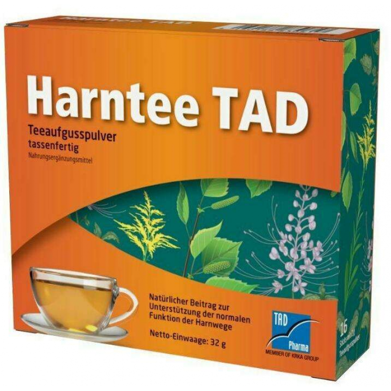 Harntee TAD Sticks Teeaufgusspulver 16 x 2 g Granulat
