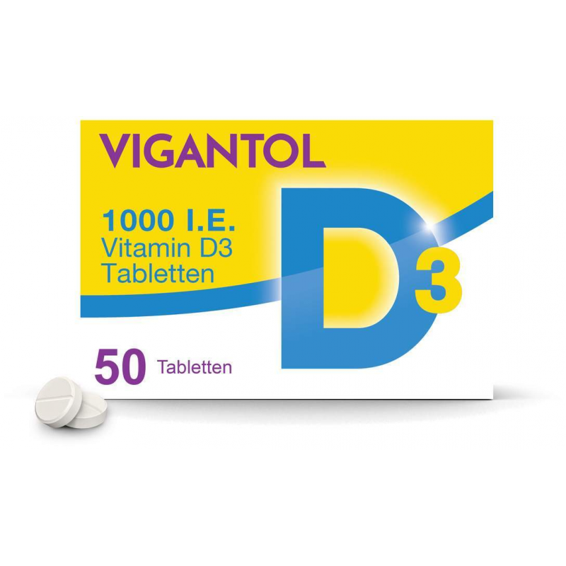 Vigantol 1.000 I.E. Vitamin D3 50 Tabletten
