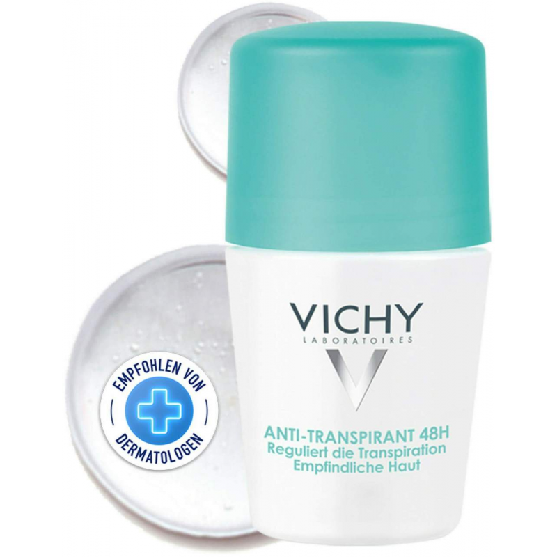 Vichy Deo Roll On Anti Transpirant 48h 50 ml Stift
