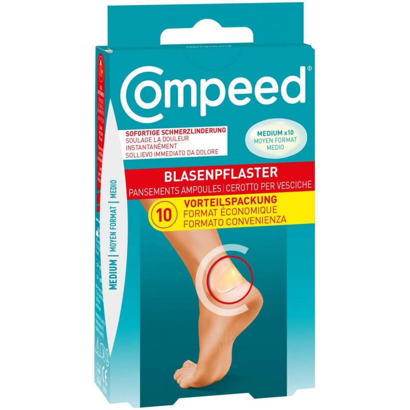 Compeed Blasenpflaster Medium 10 Stück