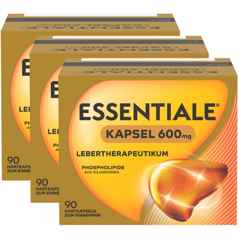 Essentiale Kapseln 600 mg 3 x 90 Stück