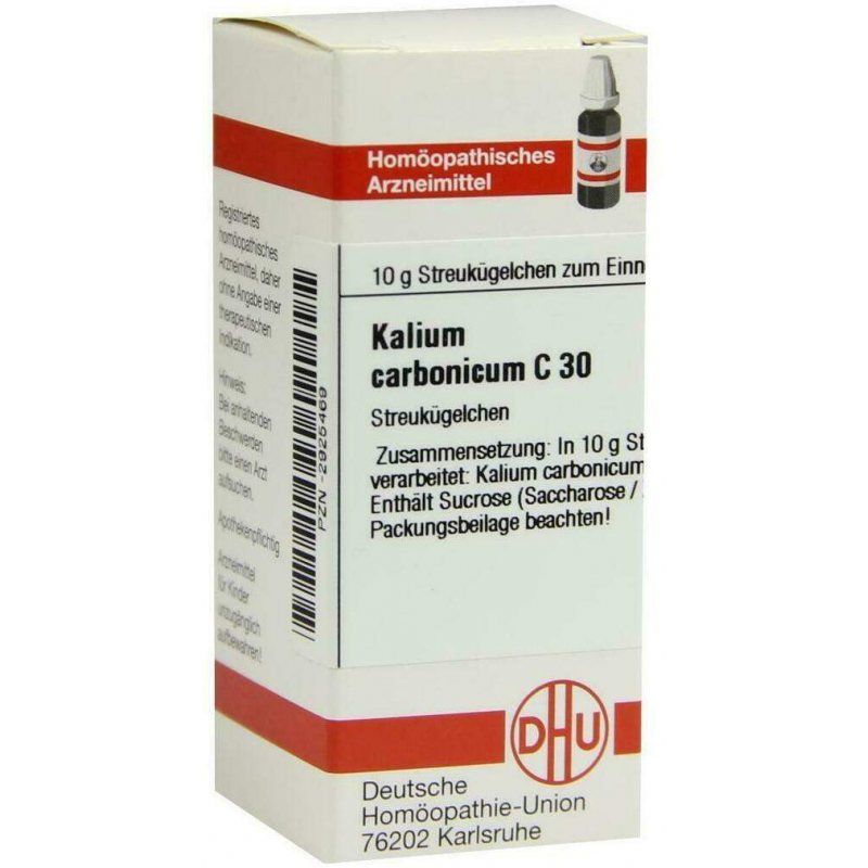 Dhu Kalium Carbonicum C30 10 G Globuli