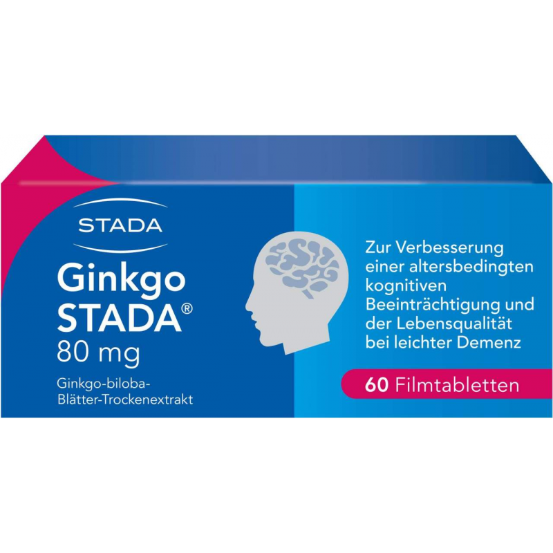 Ginkgo Stada 80 mg 60 Filmtabletten
