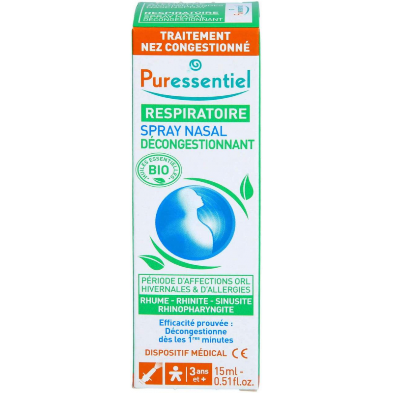 Puressentiel Atemwege Abschwellendes Nasenspray 15 ml
