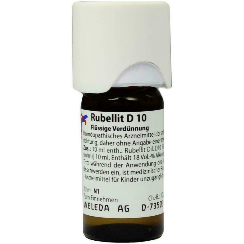 Weleda Rubellit D10 20 ml Dilution
