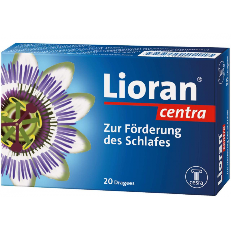 Lioran centra 20 überzogene Tabletten