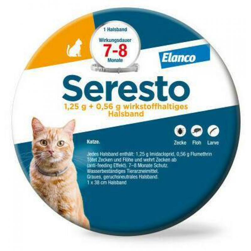 Seresto Halsband für Katzen 1 Stück