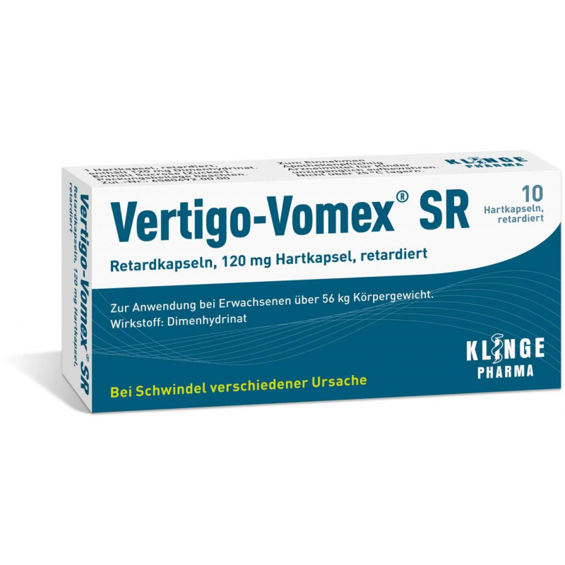 Vertigo Vomex SR 10 Retardkapseln