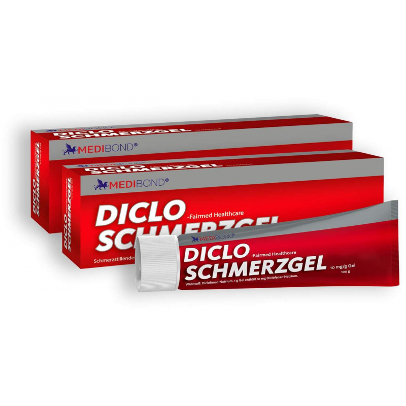 Diclo Medibond Schmerzgel 1 % 2 x 100 g