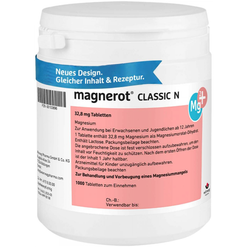 Magnerot Classic N 1000 Tabletten