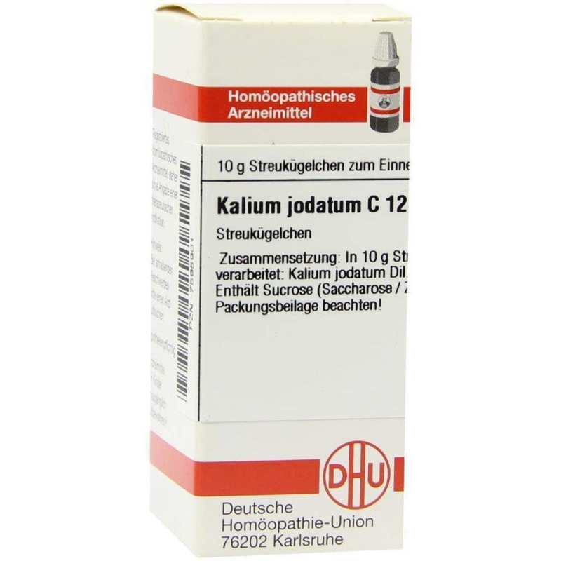 Dhu Kalium Jodatum C12 Globuli