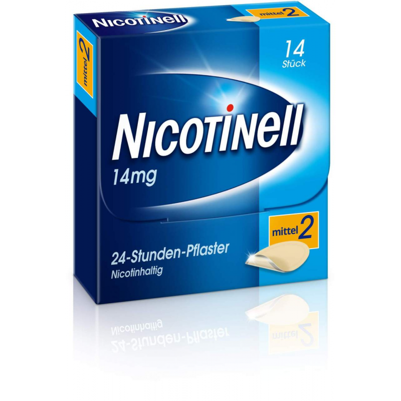 Nicotinell 14 mg 24-Stunden-Pflaster 14 Stück
