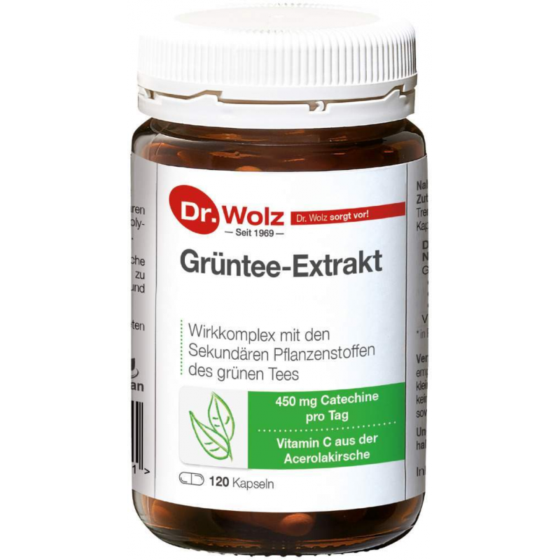 Grüntee Extrakt Dr.Wolz 120 Kapseln