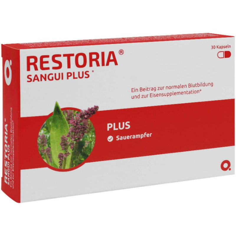 Restoria Sangui Plus 30 Kapseln