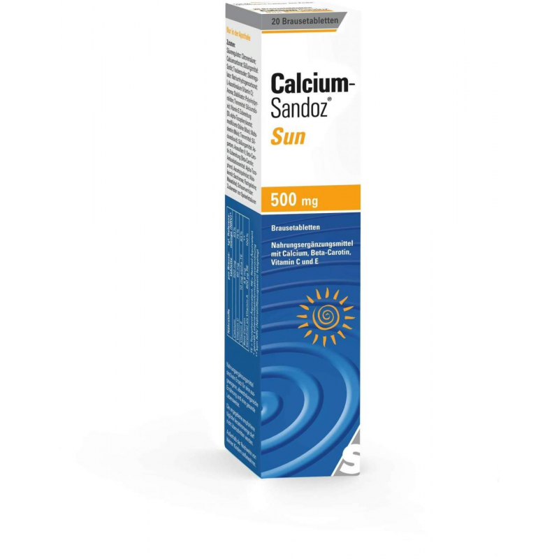 Calcium-Sandoz Sun 20 Brausetabletten