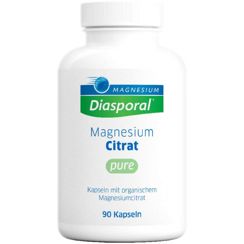 Magnesium Diasporal Citrat pure 90 Kapseln