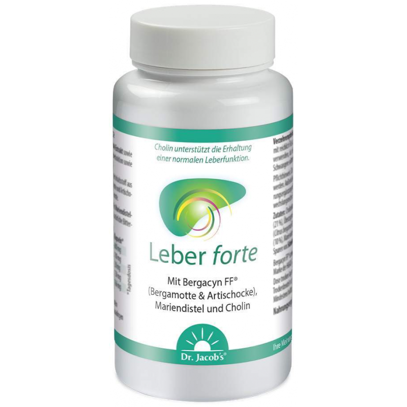 Leber Forte Bergamot Mariendistel 60 Kapseln