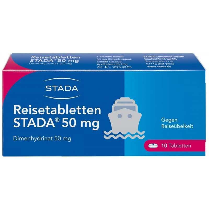 Reisetabletten Stada 10 Stück