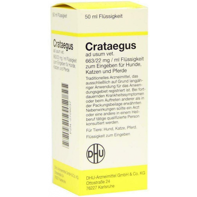 Dhu Crataegus Ad Usum vet. 50 ml Dilution