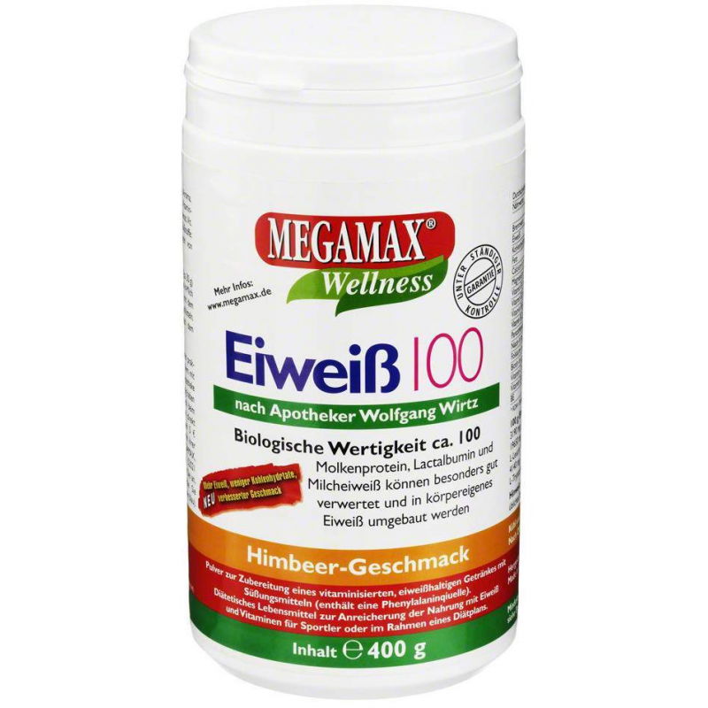 Megamax Eiweiß 100 Himbeer