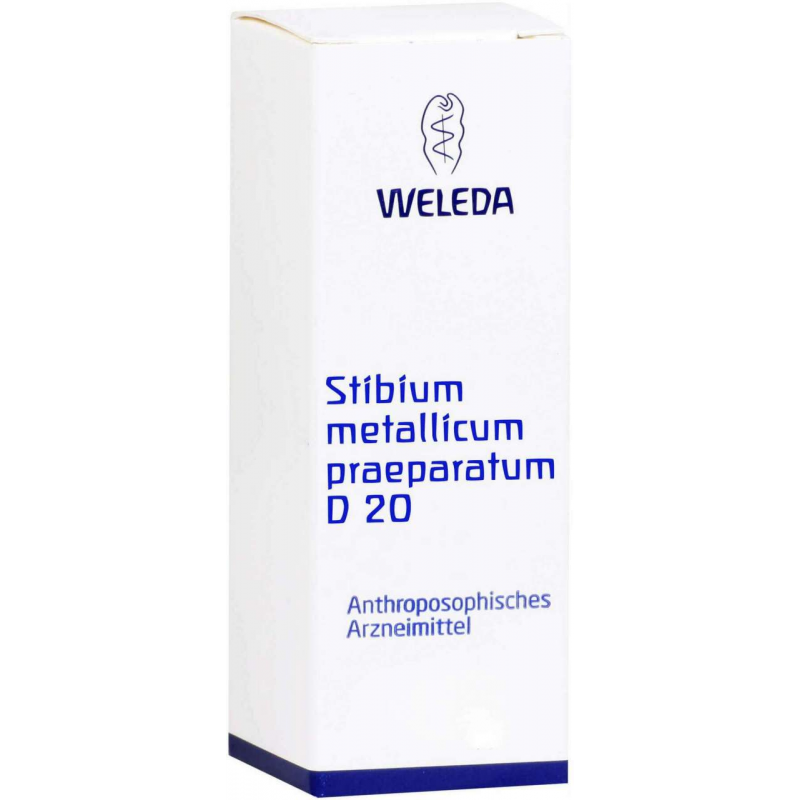 Weleda Stibium Metallicum Präparatum D20 Trituration 20 G
