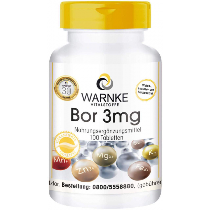 Bor 3 mg Tabletten 100 Stk