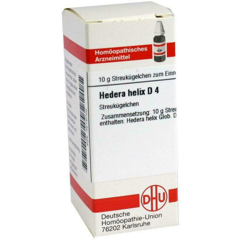 Dhu Hedera Helix D4 Globuli